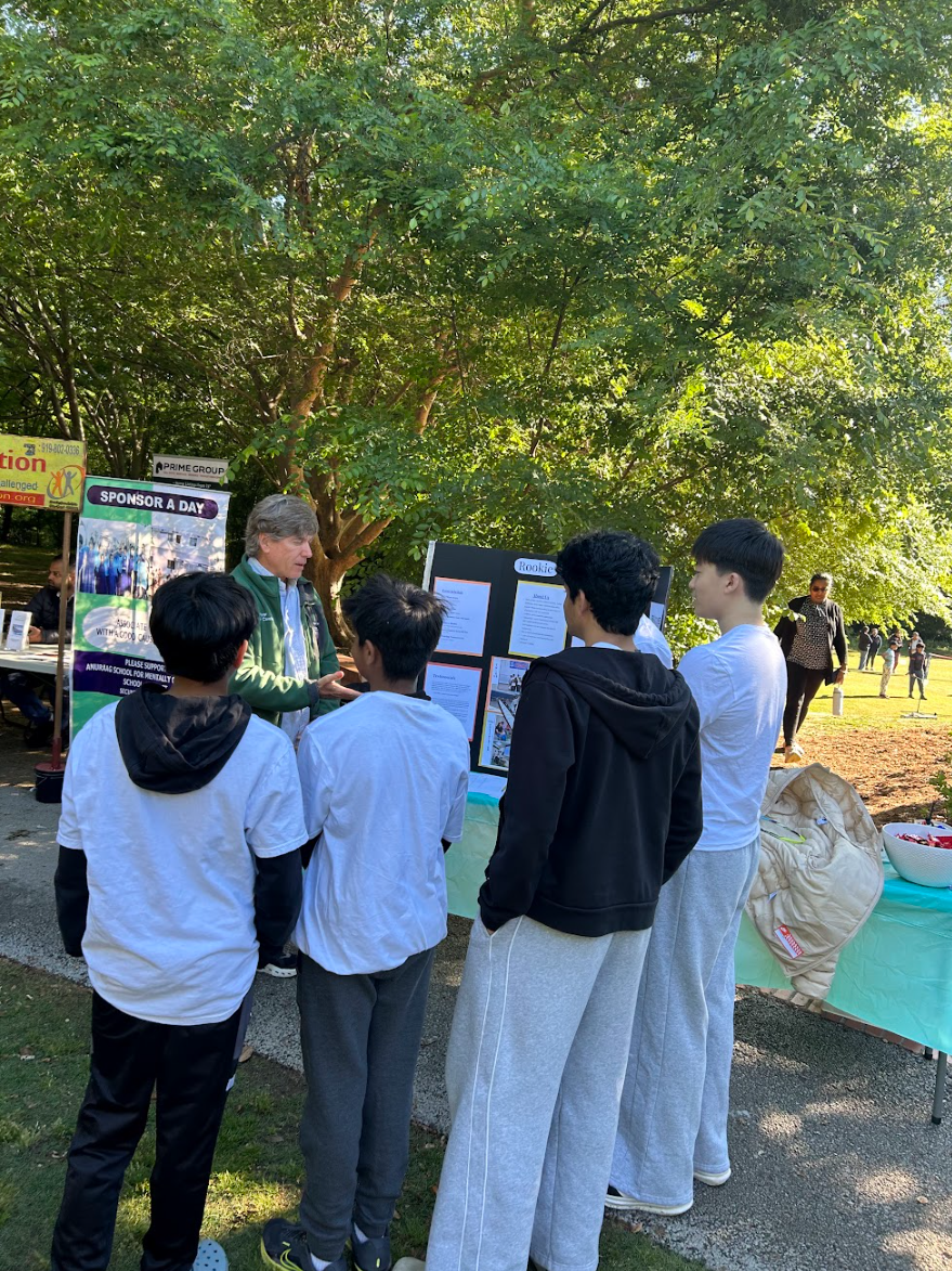 Community outreach at a local event