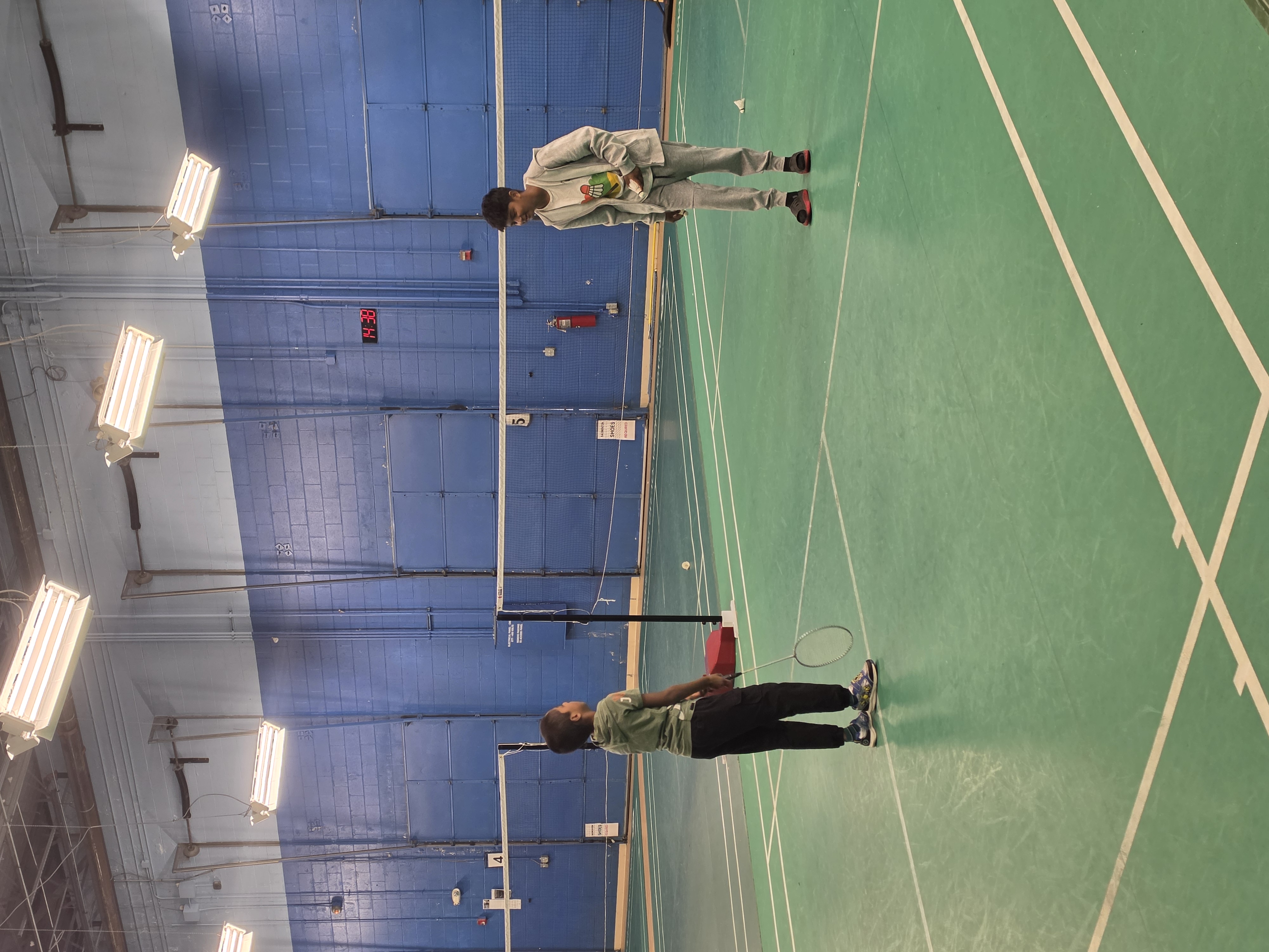Group at a Rookie Rackets summer camp