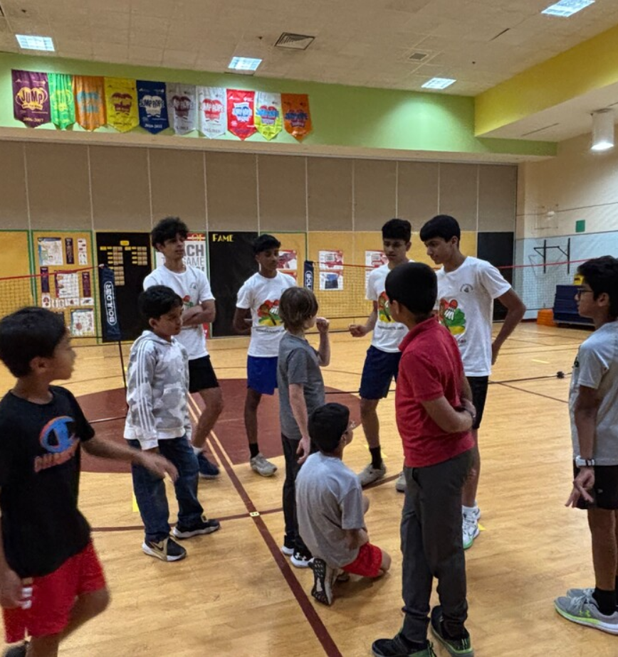 Group session at Carpenter Elementary